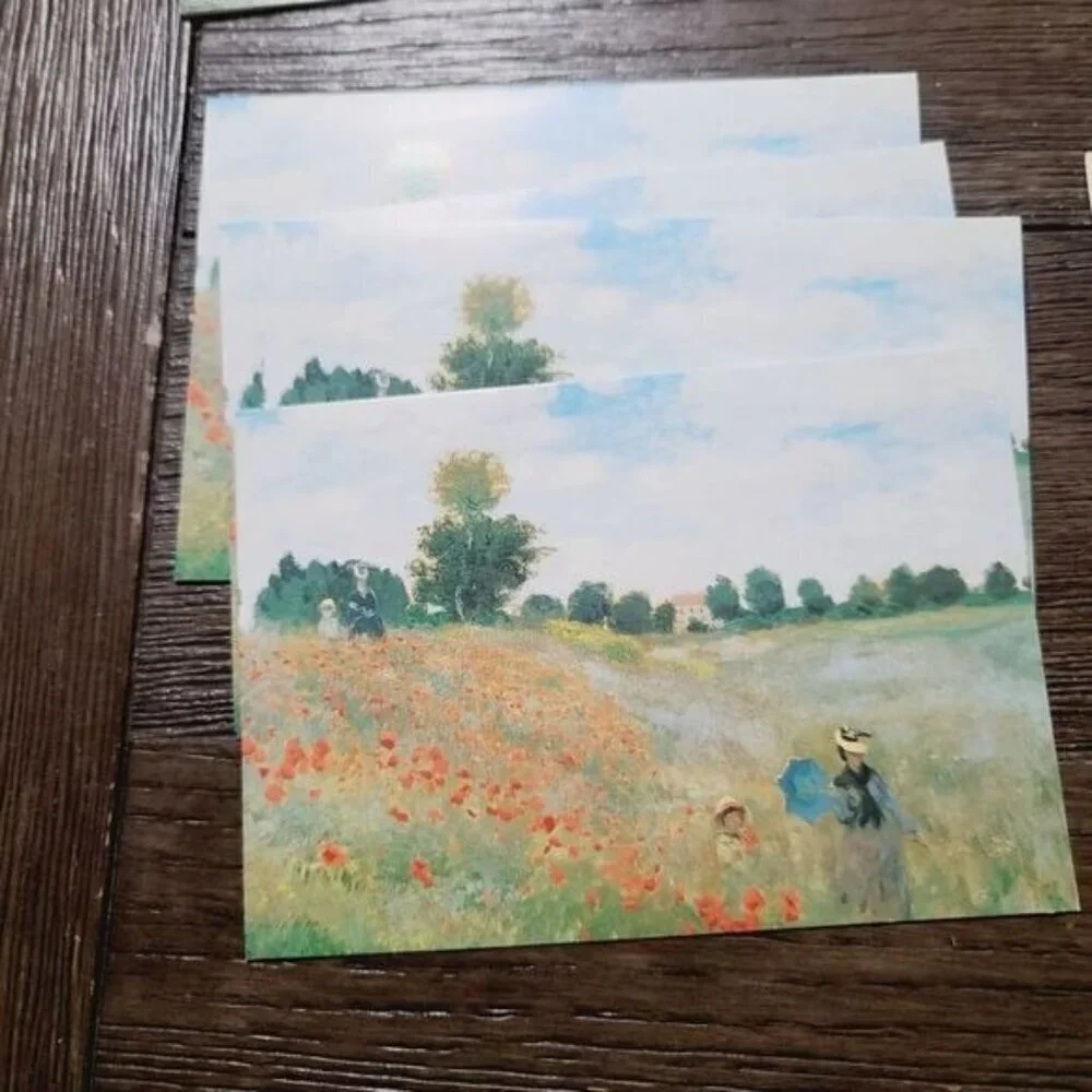 Vintage 2000 Monet Galison NY Notecards Keep It Box Argenteuil